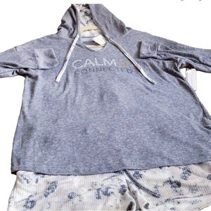 Danskin Pajama Set with Shorts Large